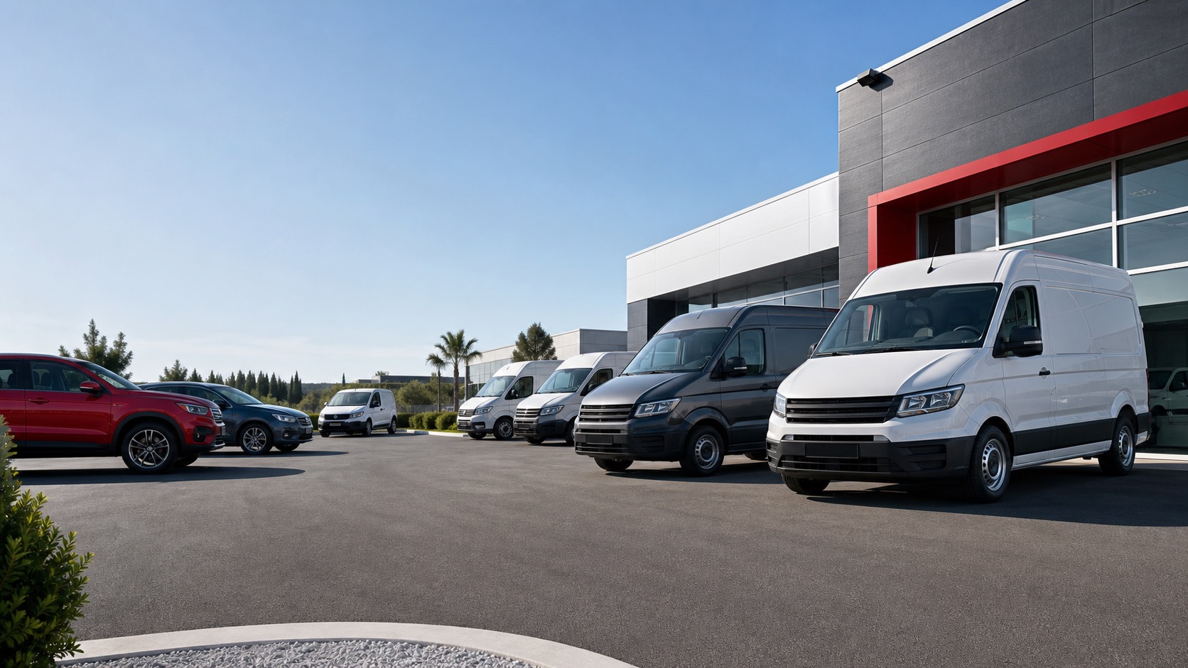 Showroom de IM4 Motion con vehiculos de ocasion